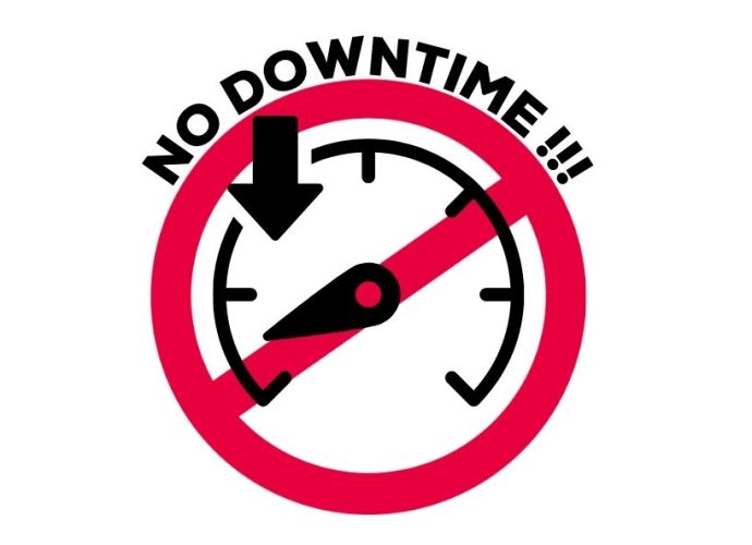 NO DOWNTIME !!!